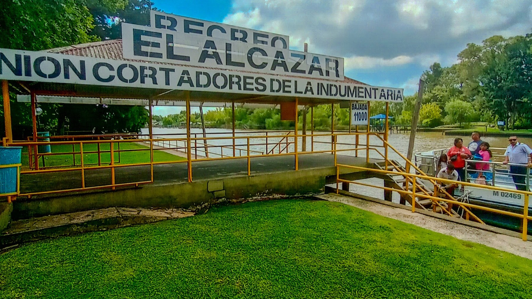 Recreio El Alcázar – Traslado e entrada saindo de Tigre
